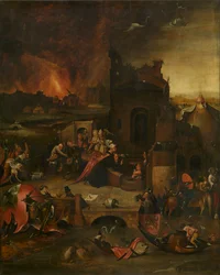 La tentación de San Antonio el Grande de Egipto (Amberes)